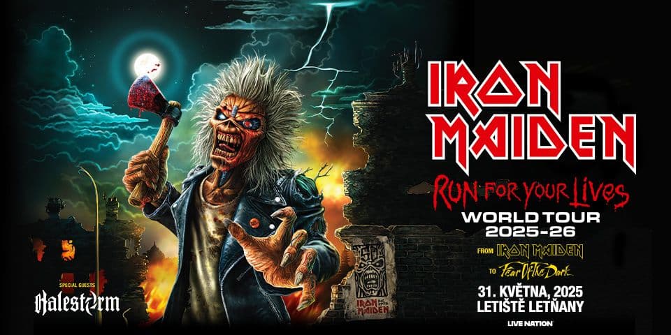 IRON MAIDEN - Run For Your Lives World Tour