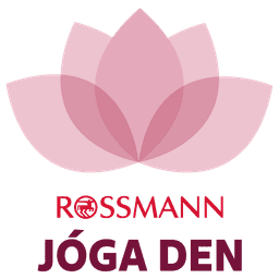 Logo ROSSMANN jóga den - Praha 2025