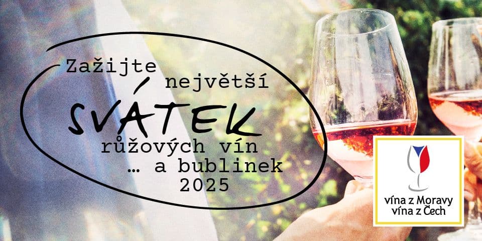 Svátek růžových vín… a bublinek 2025